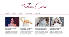 Desktop Screenshot of fashioncorner.net